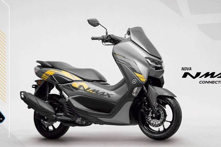 Lancé New Yamaha Nmax 2024, un nouveau scooter.