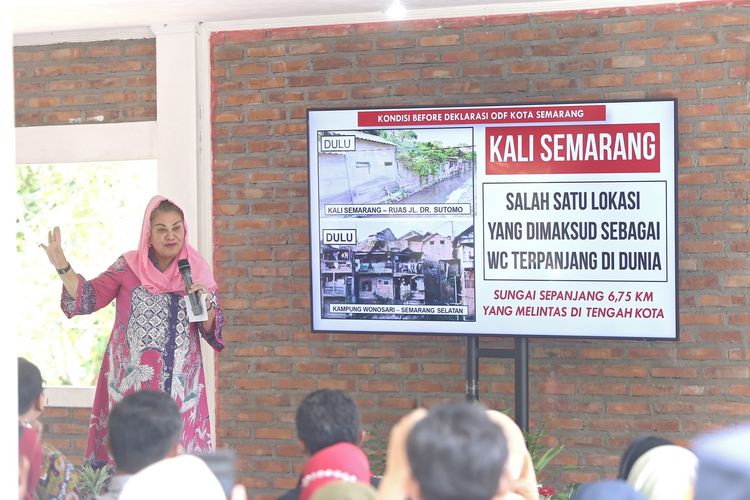 Wali Kota Semarang Hevearita Gunaryanti Rahayu dalam salah satu kesempatan.