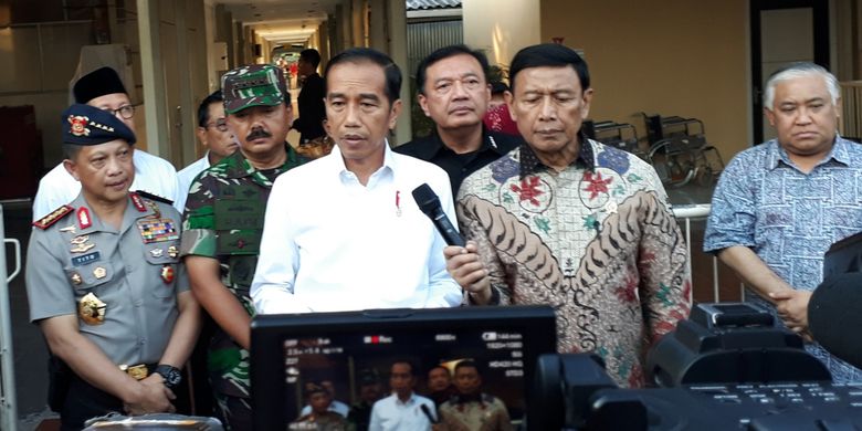 Presiden Jokowi Sebut Biaya Pengobatan Korban Bom Surabaya Ditanggung Negara