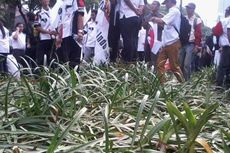 Gerindra Siap Ganti Rugi Kerusakan Taman Depan KPU