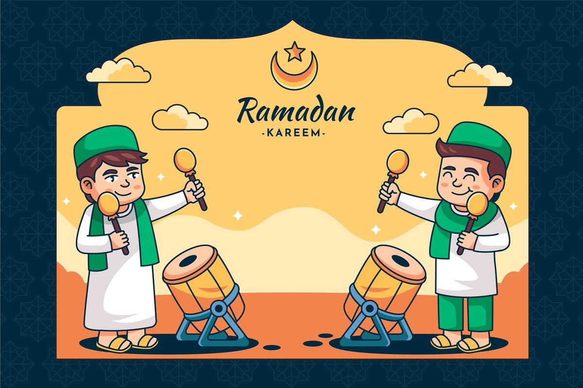 Ilustrasi poster Ramadhan 2025.