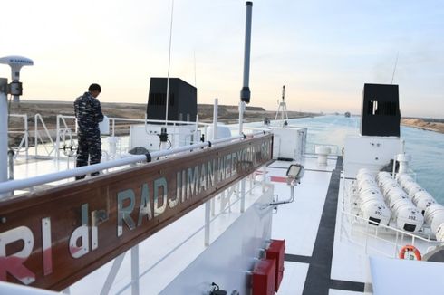 Kabar Baik, Kapal Pembawa Bantuan Indonesia untuk Gaza Telah Lewati Terusan Suez