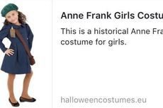 Jual Kostum Anne Frank, Situs Penyedia Kostum Halloween Dikecam