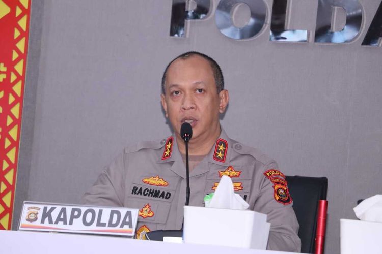 Kapolda Sumatera Selatan Irjen Pol Albertus Rachmad Wibowo.