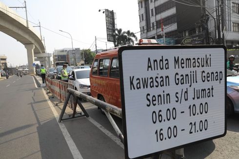 Hari Kedua Ganjil Genap, Jumlah Pelanggar di Jalan RS Fatmawati Turun 50 Persen
