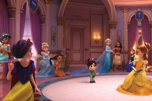 Asal Muasal Berkumpulnya Para Disney Princess dalam Wreck It Ralph 2