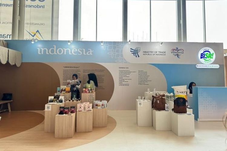 Kementerian Perdagangan (Kemendag) menghadirkan Paviliun Usaha Mikro Kecil dan Menengah Berani Inovasi, Siap Adaptasi Ekspor (UMKM BISA Ekspor) pada gelaran Trade Expo Indonesia (TEI) ke-40.