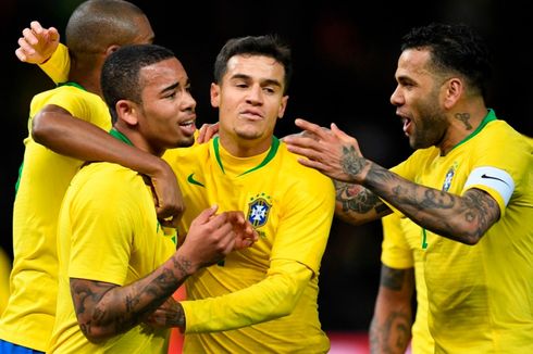 Coutinho Prediksi Neymar dan Salah Akan Bersinar di Piala Dunia