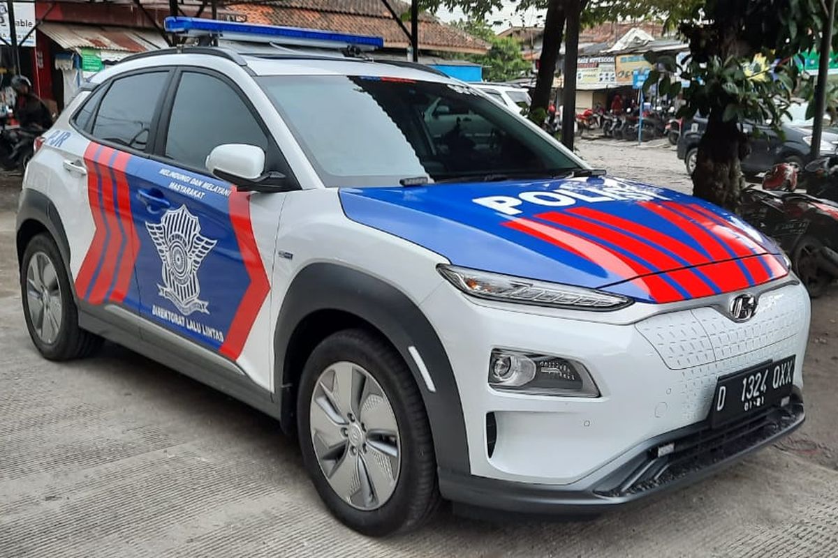 Mobil Patwal Jawa Barat Kona Electric