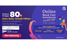 Online Book Fair Gramedia.com Kembali Lagi, Beri Diskon hingga 80 Persen