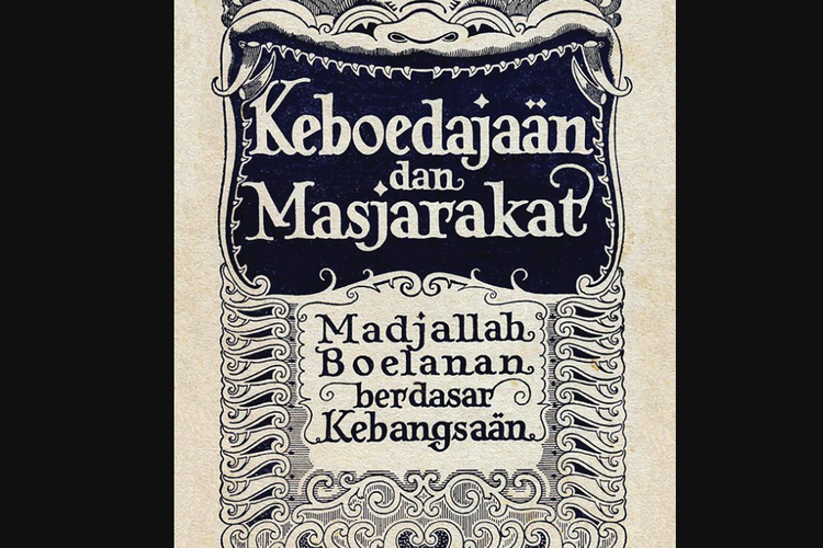 Majalah Keboedajaän dan Masjarakat (1939) menggunakan ejaan Van Ophuijsen yang masih memperlihatkan tanda trema ()