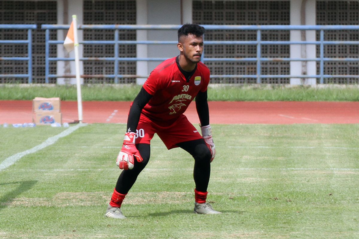 Kiper muda Persib Bandung, Muhammad Aqil savik.