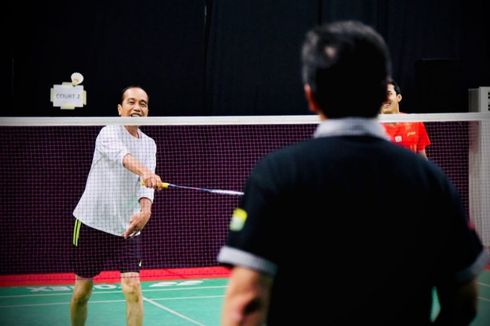 BWF World Tour Finals: Jokowi Beraksi dan Beri Apresiasi, Marcus/Kevin Tak Berkeringat...