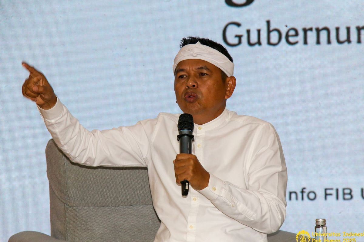 Gubernur Jawa Barat, Dedi Mulyadi.