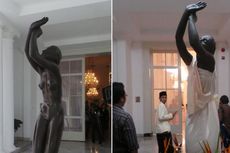 Perayaan Isra Miraj, Patung-patung Telanjang di Istana Bogor Jadi Berbusana