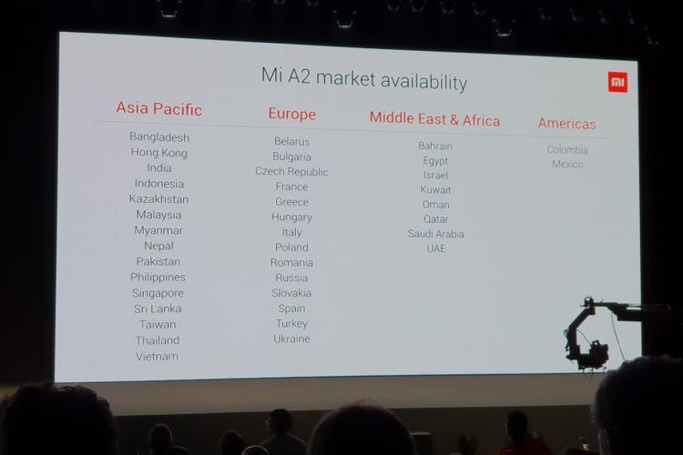 Smartphone terbaru Xiaomi Mi A2 dipastikan masuk Indonesia setelah resmi diluncurkan pada Selasa (24/7/2018) di Madrid, Spanyol.