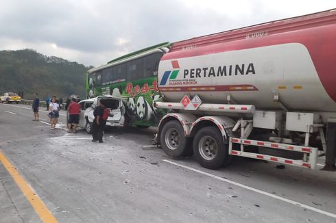 Kecelakaan Beruntun di Tol Malang-Pandaan, Libatkan 5 Kendaraan, 1 Orang Tewas