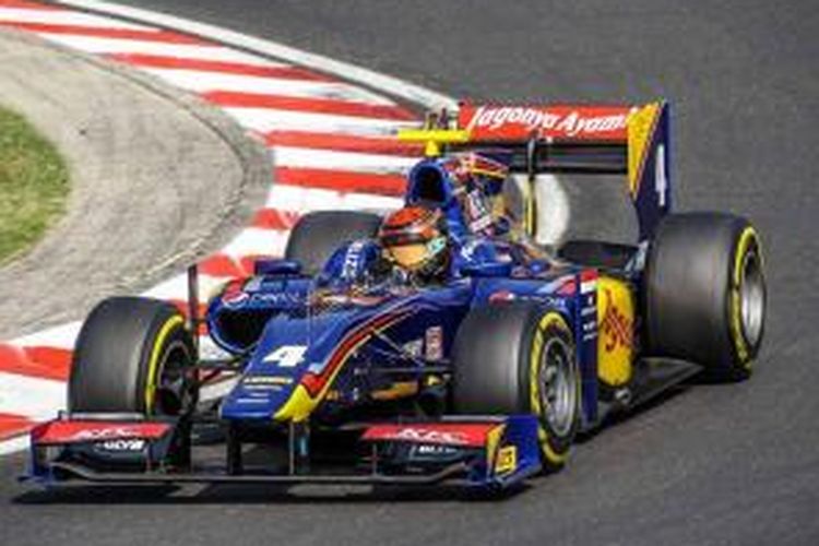 Mobil yang dipakai Sean Gelael di Kejuaraan GP2