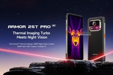 Ulefone Armor 25T Pro Resmi, HP Tangguh dengan Thermal Imaging dan Night Vision