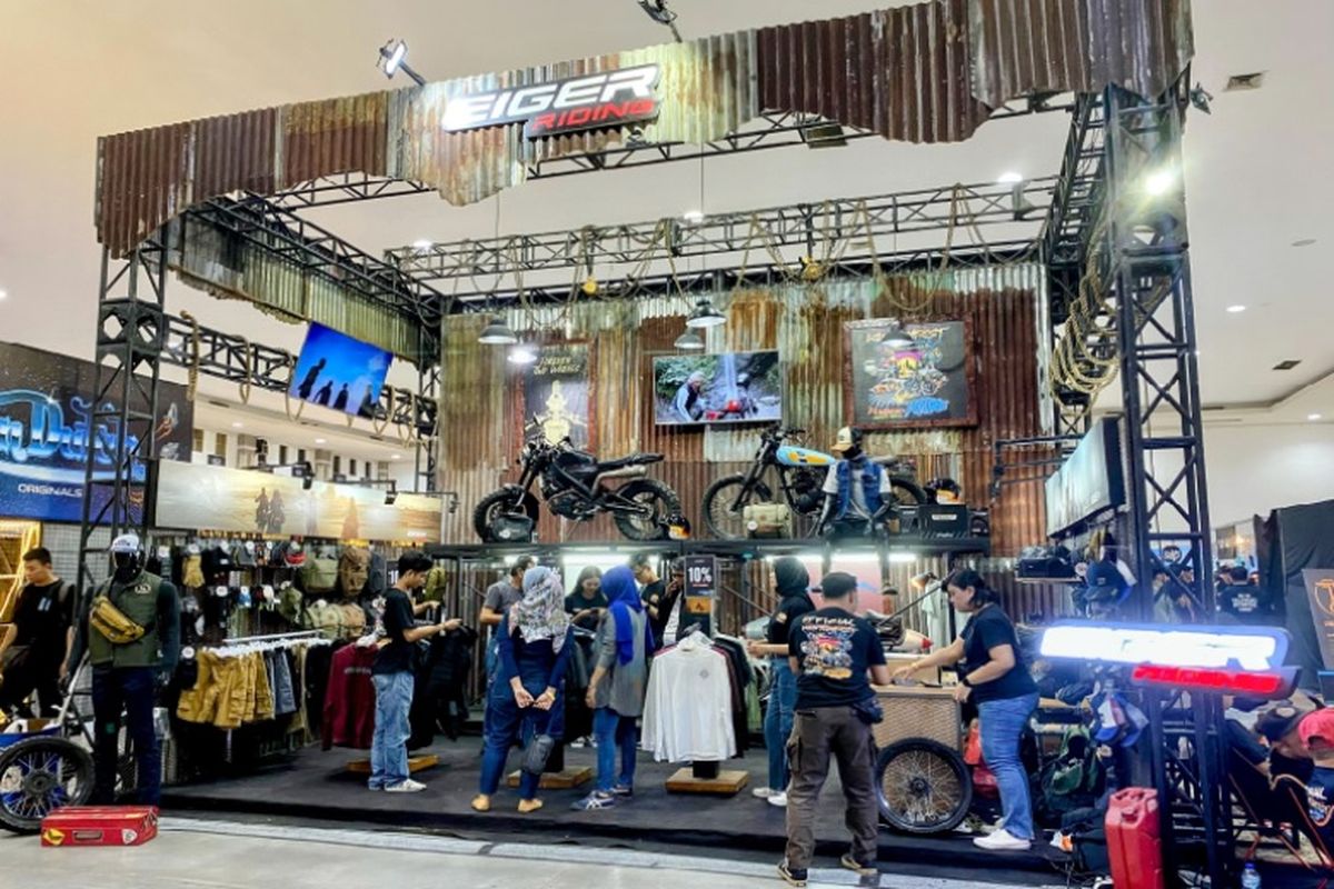 Lewat gelaran Kustomfest 2023 Yogyakarta, Eiger Riding mengajak pegiat motor untuk berkendara aman dan nyaman. 