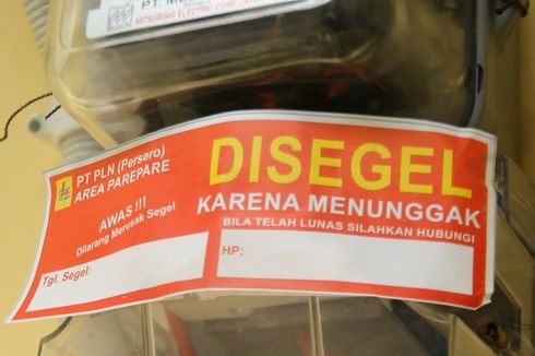 Menunggak, Listrik Dinas Kesehatan Parepare Disegel