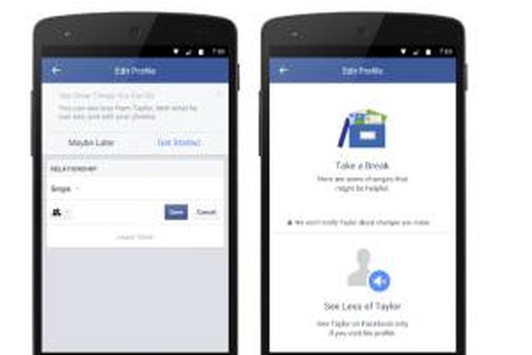 Fitur baru Facebook bisa mengendalikan informasi yang ingin ditampilkan dan tidak ingin ditampilkan di linimasa mantan kekasih