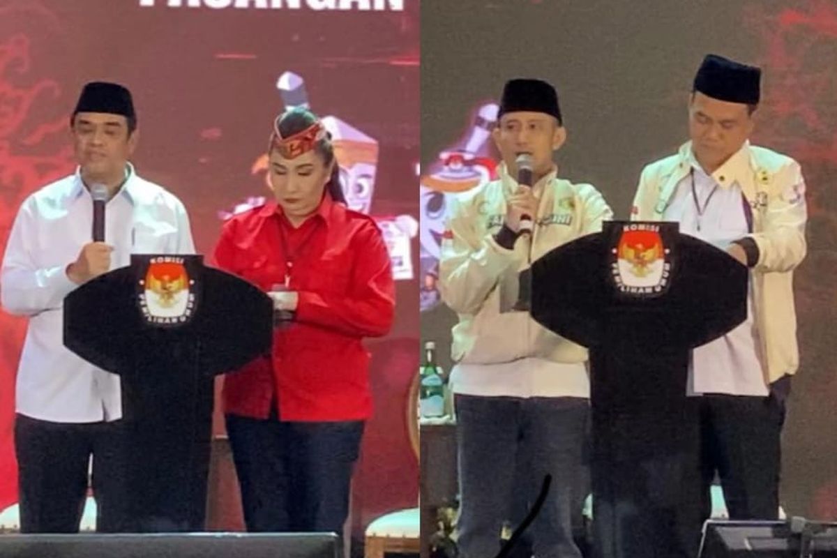 Debat Pilkada Palangka Raya, 2 Paslon Adu Strategi Ketahanan Pangan Lokal