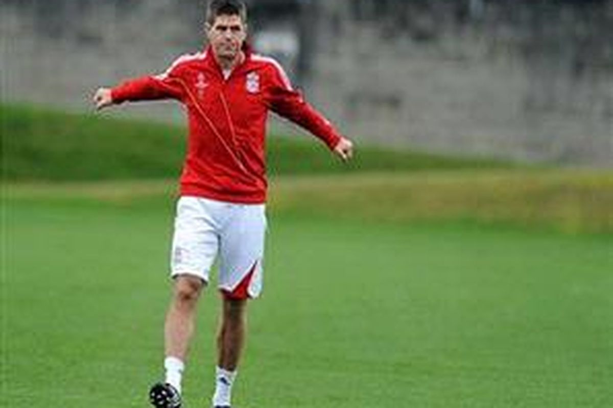 Kapten Liverpool, Steven Gerrard.