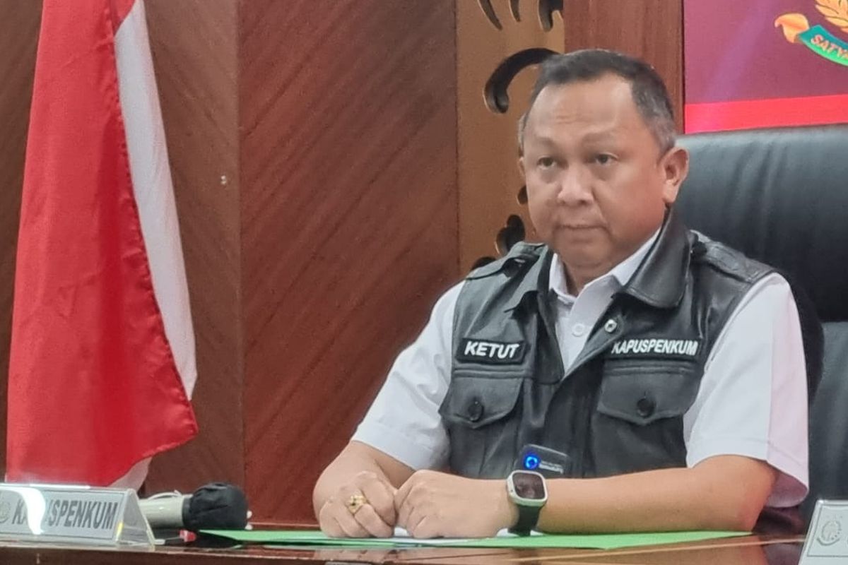 Kepala Pusat Penerangan Hukum Kejagung Ketut Sumedana di Kejagung, Jakarta, Kamis (19/1/2023)