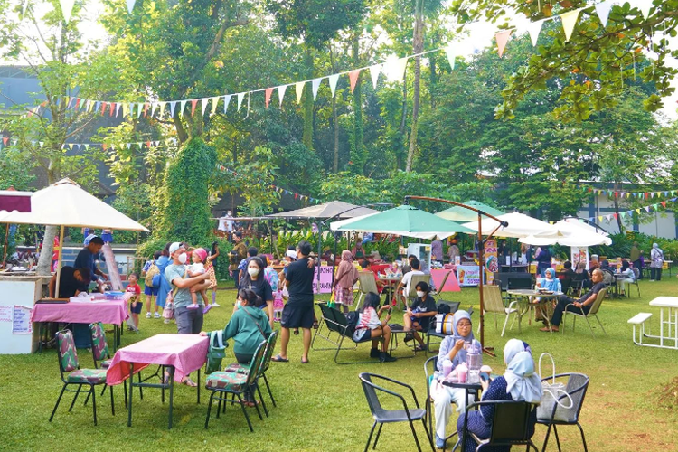 Suasana Sun-Day Market di Jakarta Escape