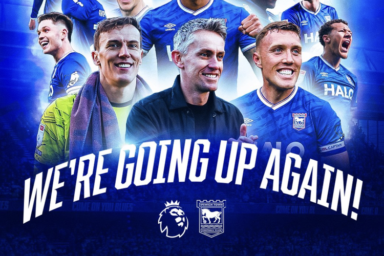 Elkan Baggott Rayakan Sukses Ipswich Town Promosi ke Premier League