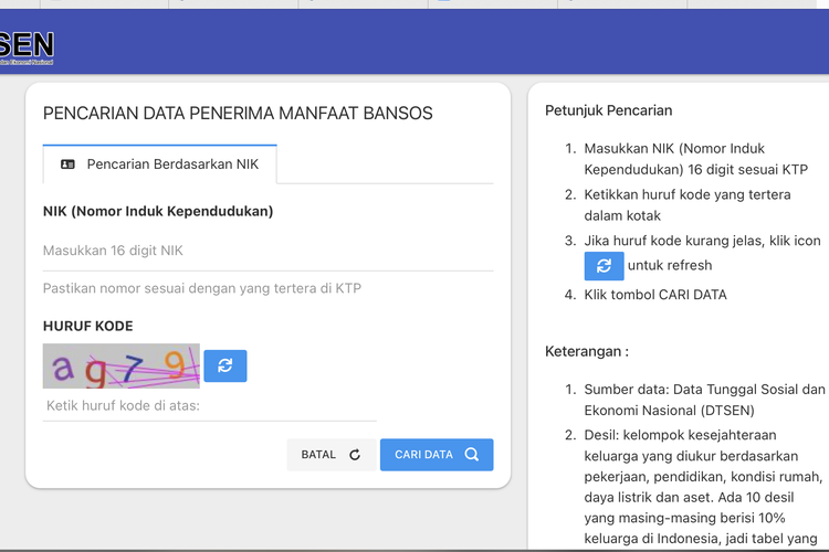 Cara Cek Desil Kemensos Juli 2026 Lewat Web Online di cekbansos.kemensos.go.id