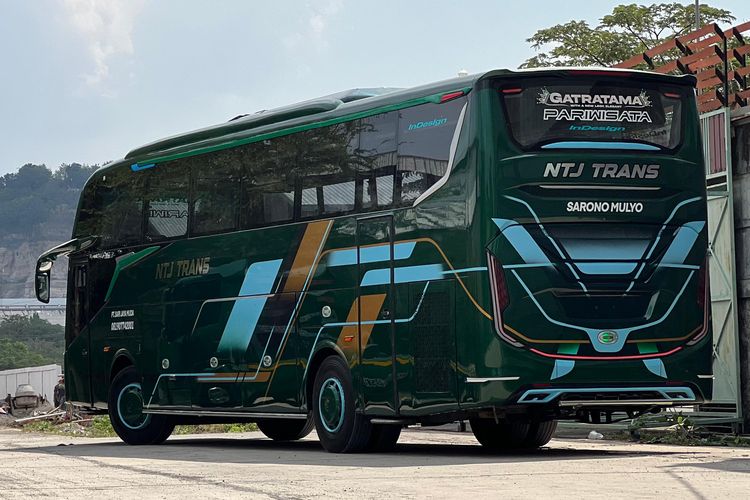 Modifikasi Jetbus 5 buatan Karoseri K3 di Semarang, Jawa Tengah