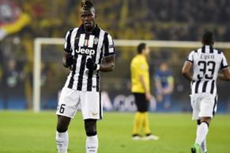 Gelandang Juventus, Paul Pogba.