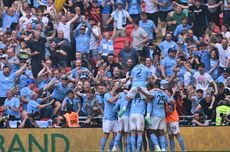Hasil Man City Vs Man United 2-1: Juara Piala FA, Citizens di Ambang Treble