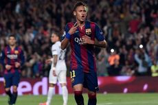 2 Gol Neymar Pastikan Barcelona ke Semifinal