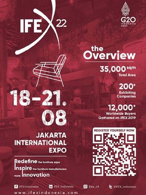 IFEX Indonesia 2022 berlangsung 18-21 Agustus 2022 di JIExpo Jakarta. 
