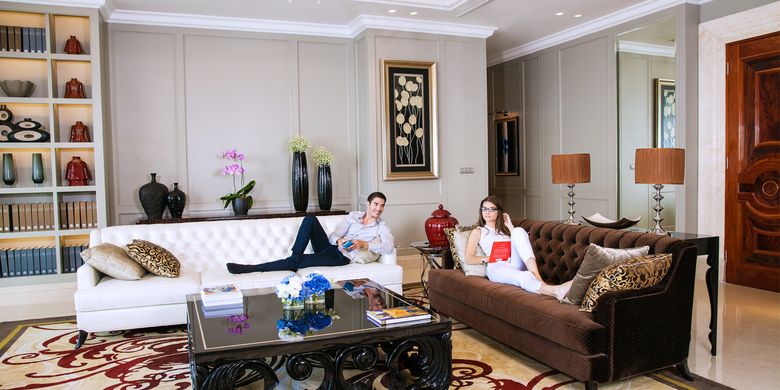 Living room Raffles Residence Jakarta
