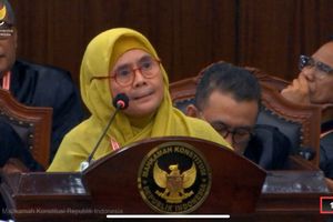 Momen Ahli Ganjar-Mahfud Singgung Kasus Sambo dan Km 50 di Sidang MK, Suhartoyo: Yang Lain Saja, Bu... 