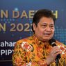 Airlangga Pastikan Ada Pembahasan Soal Politik Nasional Saat Bicara 4 Mata dengan Prabowo