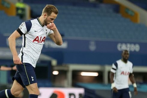 Hasil Everton Vs Tottenham - Sepakan Voli Kane Selamatkan Pasukan Mourinho