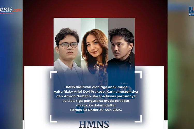 Dari Wirausaha Muda hingga Bintang di Daftar Forbes: Kisah Sukses Pendiri HMNS Perfume