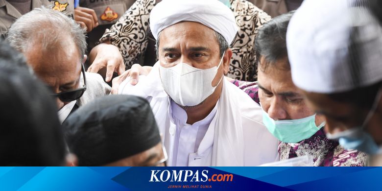 Rizieq Shihab Ditahan, FPI: Beliau Tetap Gembira dan Tersenyum