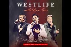 Westlife Hadirkan Christian Bautista di Konser The Hits Tour 2024 Candi Prambanan
