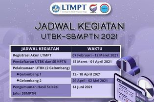 Hari Ini Terakhir, Sudah Daftar UTBK-SBMPTN 2021?