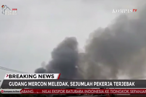 Puluhan Orang Tewas Terbakar akibat Ledakan di Gudang Mercon Tangerang
