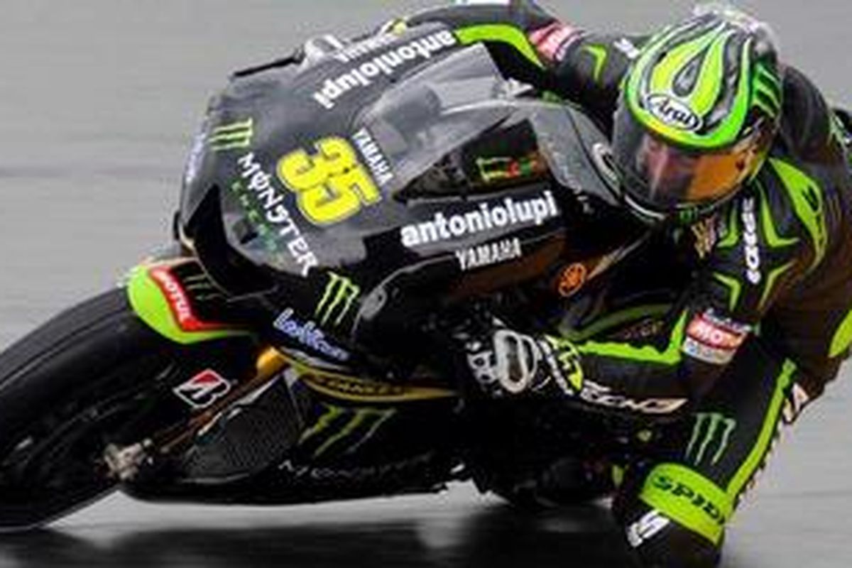 Pebalap Yamaha Tech 3, Cal Crutchlow.