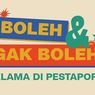 Yang Boleh dan Dilarang dalam Festival Musik Pestapora