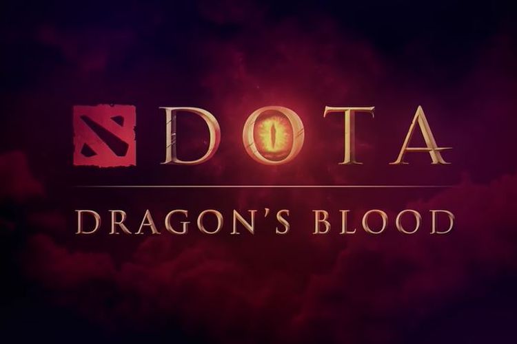 Poster DOTA: Dragon's Blood.