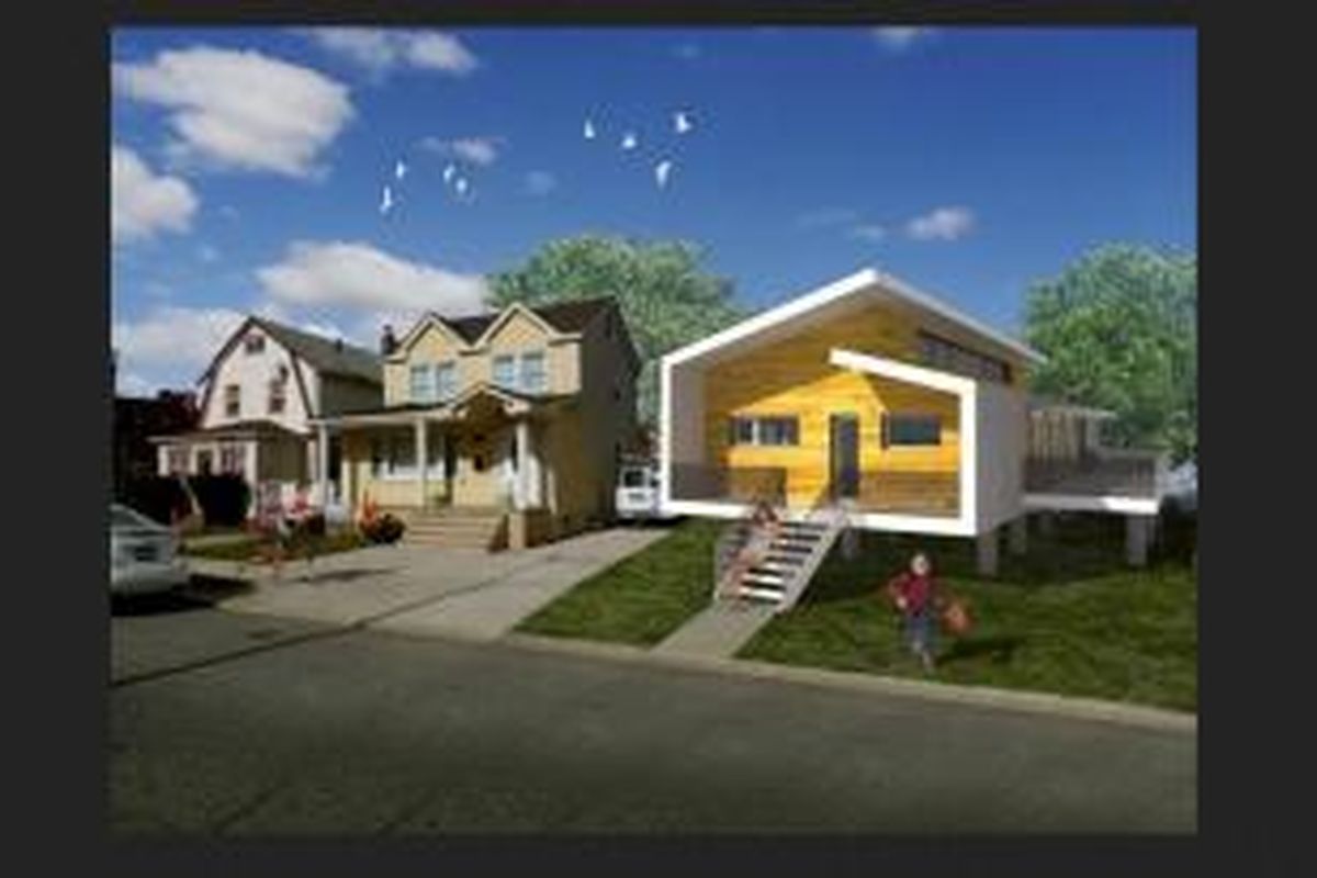 Pemenang kompetisi desain itu adalah Resilient House, yaitu desain modern berbentuk bungalow terkenal di kawasan Rockaways. Didesain oleh arsitek Toronto Sunstainable, rumah ini dibuat dengan konsep ramah lingkungan dan terbuka untuk umum. 